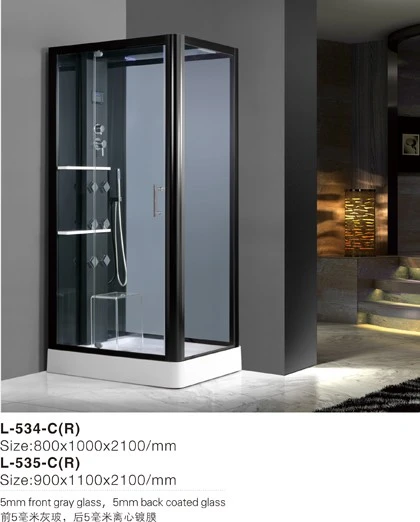 Black Shower Suite